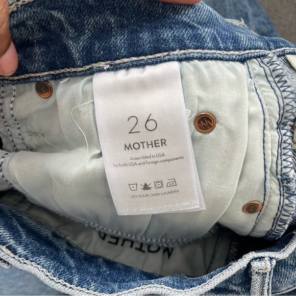 MOTHER The Stunner Ankle Fray in Crate Digger - Picture 4 of 8